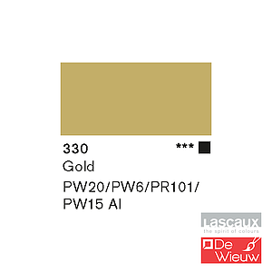 GOUACHE FLACON 85ML - 330 GOUD