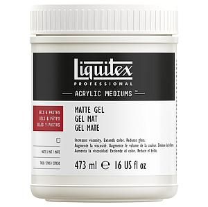 LIQUITEX - PROF. MATTE GEL - 473ML