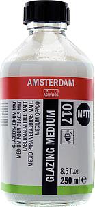 AMSTERDAM GLACEERMEDIUM MAT - FLACON 250ML