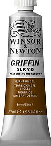 GRIFFIN ALKYD TUBE 37ML - 076 OMBER GEBRAND  