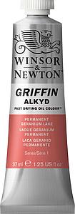 GRIFFIN ALKYD TUBE 37ML - 480 PERMANENT GERANIUM