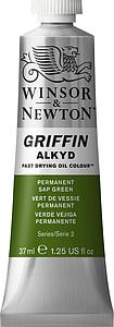 GRIFFIN ALKYD TUBE 37ML - 503 PERMANENT SAPGROEN