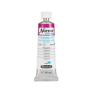 NORMA BLUE WATERMIXABLE OILPAINT TUBE 35ML S1 - 349 MAGENTA