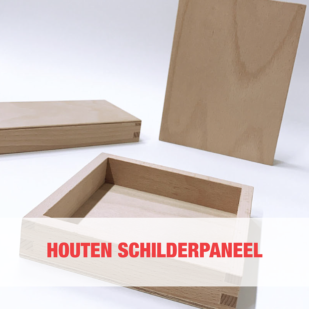 HOUTEN SCHILDERPANEEL