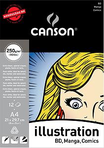 ILLUSTRATION 250G 10VEL A3 29.7x42CM