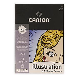 ILLUSTRATION 250G 12VEL A3 29.7x42CM