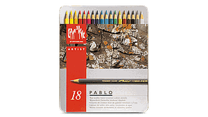 PABLO KLEURPOTLODEN SET 18 STUKS