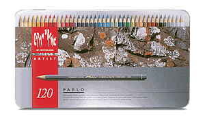 PABLO KLEURPOTLODEN SET 120 STUKS