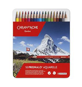 PRISMALO AQUARELLE METALEN SET 18 KLEUREN
