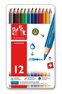 FANCOLOR AQUARELLE METALEN SET 12 KLEUREN