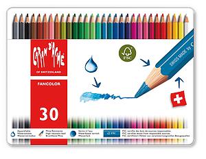 FANCOLOR AQUARELLE METALEN SET 30 KLEUREN