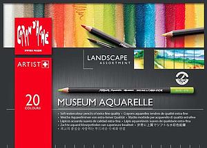 MUSEUM AQUARELLE LANDSCHAP SET 20 KLEUREN