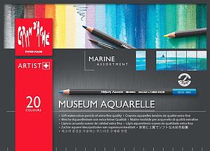 MUSEUM AQUARELLE MARINE SET 20 KLEUREN