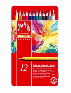 SUPRACOLOR AQUARELLE METALEN SET 12 KLEUREN