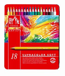 SUPRACOLOR AQUARELLE METALEN SET 18 KLEUREN