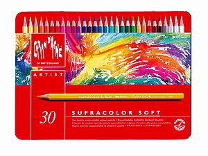 SUPRACOLOR AQUARELLE METALEN SET 30 KLEUREN