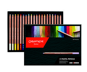 PASTEL PENCILS SET 20 STUKS