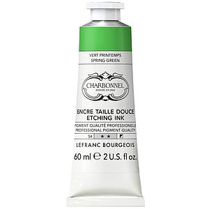 INTAGLIO ETCHING INK - SPRING GREEN - 60ML