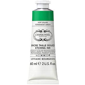 INTAGLIO ETCHING INK - PERMANENT GREEN - 60ML