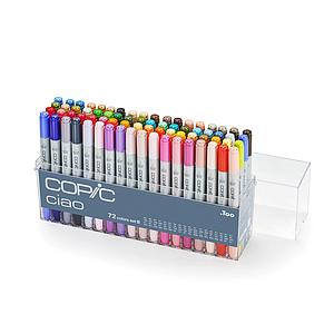 COPIC CIAO MARKER SET B - 72ST.