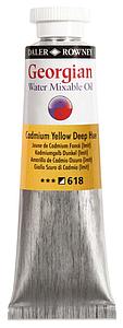 GEORGIAN WATERVERMENGBARE OLIEVERF TUBE 37ML - 618 CADMIUMGEEL DONKER (TINT)