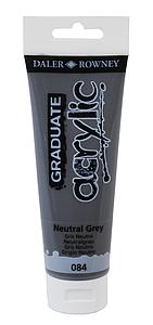 DALER-ROWNEY GRADUATE 120ML - 084 NEUTRAAL GRIJS