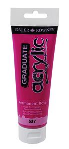 DALER-ROWNEY GRADUATE 120ML - 537 PERMANENT ROZE