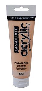 DALER-ROWNEY GRADUATE 120ML - 573 PORTRET ROSE