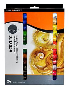 DALER-ROWNEY SIMPLY SET - 24 X 12ML