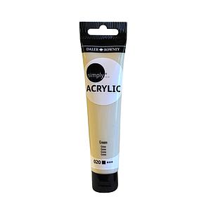 DALER-ROWNEY SIMPLY 75ML – 020 CREME