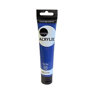 DALER-ROWNEY SIMPLY 75ML – 142 DONKERBLAUW