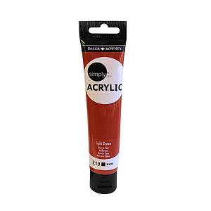 DALER-ROWNEY SIMPLY 75ML – 213 LICHTBRUIN