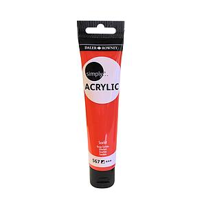 DALER-ROWNEY SIMPLY 75ML – 567 SCHARLAKEN