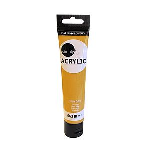 DALER-ROWNEY SIMPLY 75ML – 663 GELE OKER