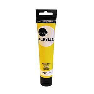 DALER-ROWNEY SIMPLY 75ML – 675 PRIMAIRGEEL
