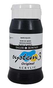 SYSTEM3 POT 500ML - 036 MARSZWART