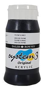 SYSTEM3 POT 500ML - 065 PAYNES GRIJS  