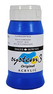 SYSTEM3 POT 500ML - 100 FLUO BLAUW