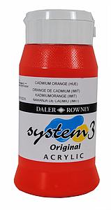 SYSTEM3 POT 500ML - 619 CADMIUMORANJE