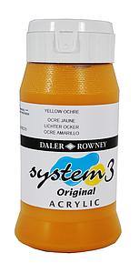 SYSTEM3 POT 500ML - 663 GELE OKER