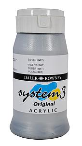 SYSTEM3 POT 500ML - 702  ZILVER