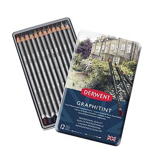 DERWENT GRAPHITINT PENCILS SET - 12 STUKS