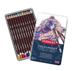 COLOURSOFT KLEURPOTLODEN SET 12 STUKS