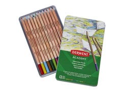 ACADEMY WATERCOLOUR SET - 12 STUKS