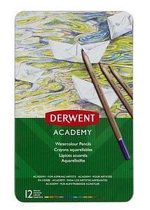 ACADEMY WATERCOLOUR SET - 12 STUKS