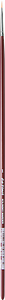 KOLINSKY OIL PAINT ROUND BRUSH 1610-1 - RED SABLE