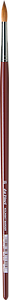 KOLINSKY OIL PAINT ROUND BRUSH 1610-18 - RED SABLE