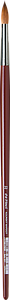 KOLINSKY OIL PAINT ROUND BRUSH 1610-22 - RED SABLE