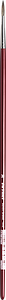 BLACK SABLE OIL PAINT ROUND BRUSH 1640-10 - BLACK SABLE