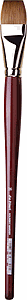 KOLINSKY OIL PAINT FLAT BRUSH 1810-26 - RED SABLE